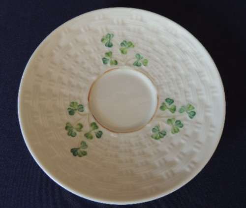 Belleek Breakfast Cup and Saucer