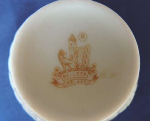 Belleek Breakfast Cup and Saucer