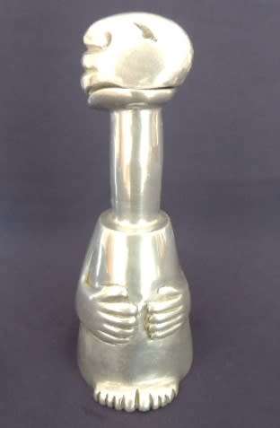 RESERVED FOR BRENDA Man and Woman Oil and Vinegar Set - unsigned