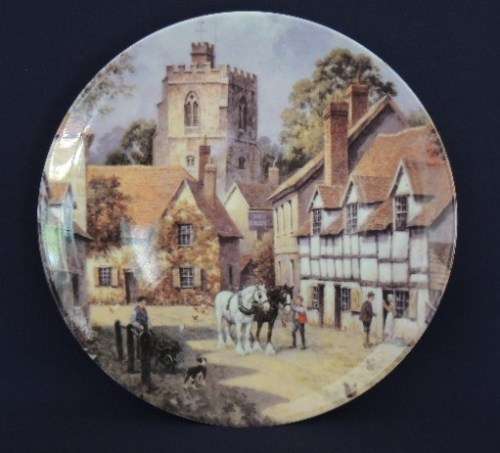 Wedgwood Limited Edition Plate - `BRAY` boxed with COA