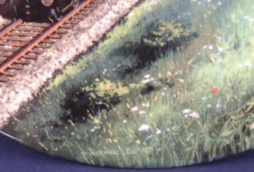 Royal Doulton Plate - `PAST GREEN FIELDS`(Price reduced)