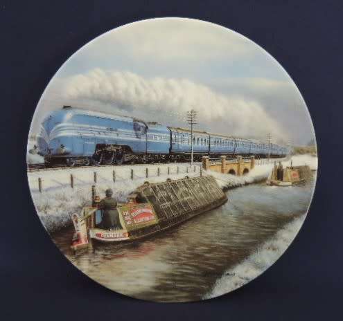 Davenport Limited Edition Plate - `WINTER GREETING` (Price reduced)