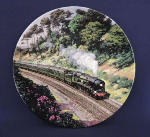 Royal Doulton Plate - `Through The Cutting` (Price reduced)
