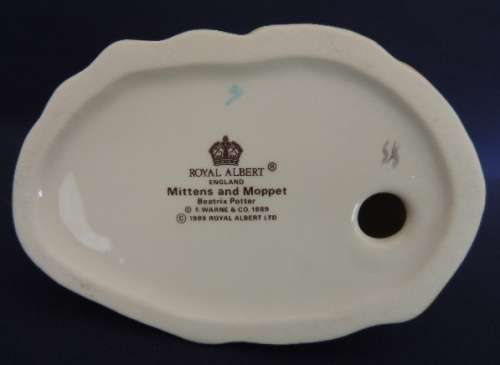 Royal Albert Beatrix Potter - `MITTENS AND MOPPET`