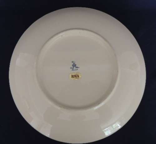 Delft Charger Horse And Carriage - PLATE 1