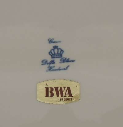 Delft Charger Horse And Carriage - PLATE 1