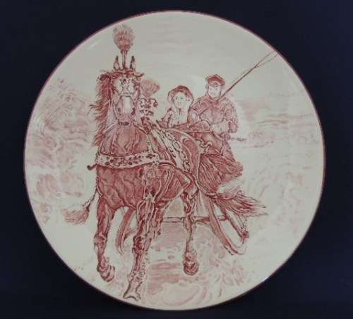 Delft Charger Horse And Carriage - PLATE 2
