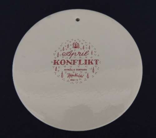 BJORN WIINBLAD Danish Month Of The Year Plaque - APRIL