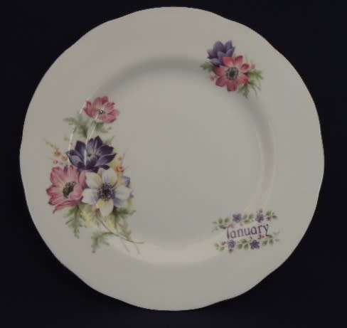 Crown Trent Flower Of The Month Trio - JANUARY