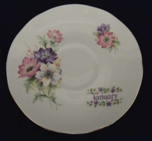 Crown Trent Flower Of The Month Trio - JANUARY