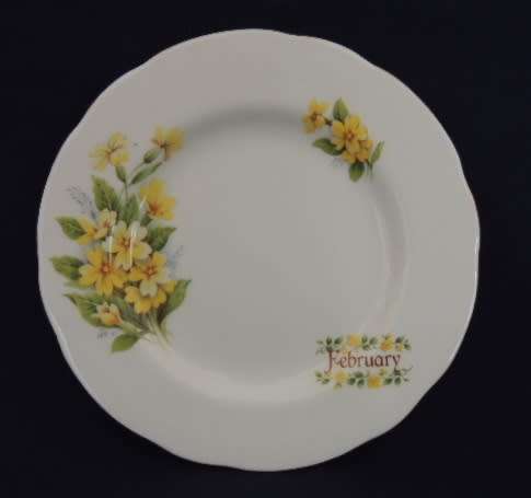 Crown Trent Flower Of The Month Trio - FEBRUARY