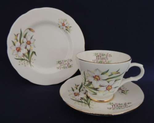 Crown Trent Flower of The Month Trio - MARCH