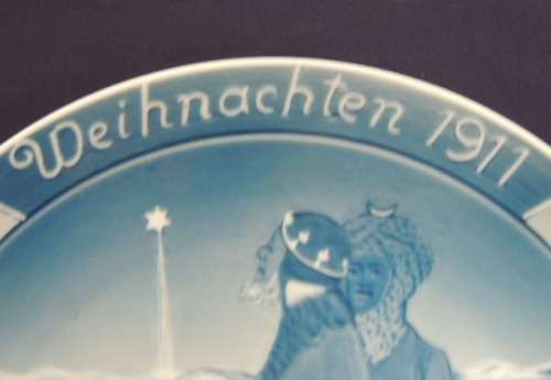 Rosenthal Weihnachten Plate 1911