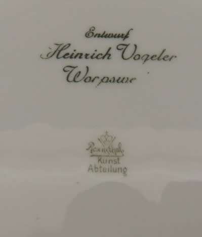 Rosenthal Weihnachten Plate 1911