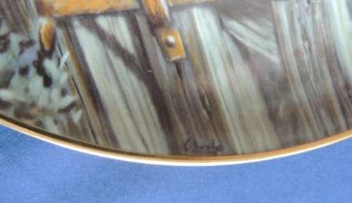 Danbury Mint WESTIES Collector`s Plate - MAY I COME IN?