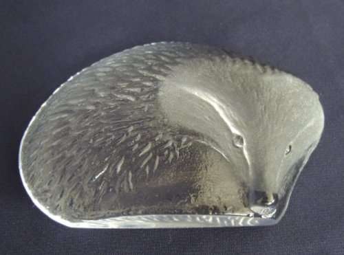 Mats Jonasson Fox Paperweight