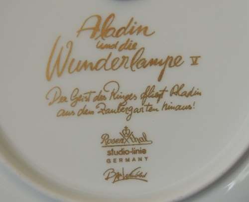 Rosenthal Aladin Plate