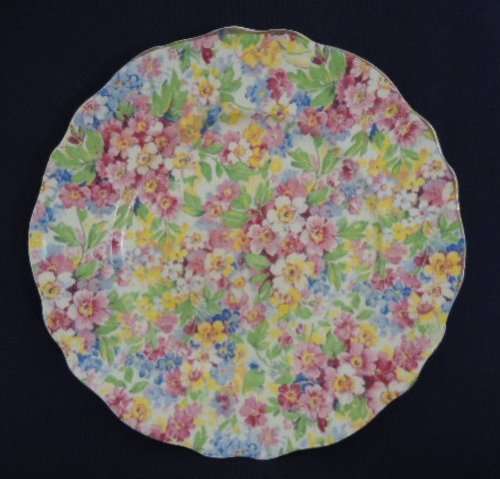 James Kent Chintz Tea Plate - Apple Blossom