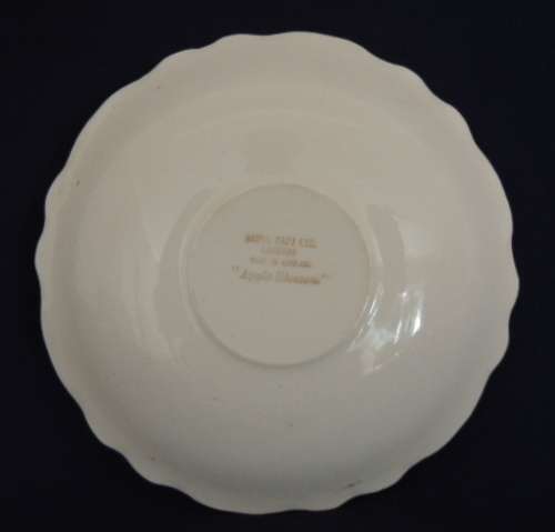 James Kent Chintz Tea Saucer - Apple Blossom