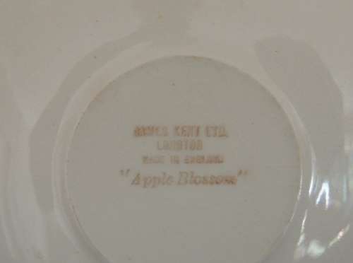 James Kent Chintz Tea Saucer - Apple Blossom