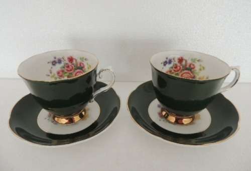 Superb Pair of Royal Grafton Duos