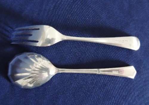 Dessert Set EPNS 12 Piece - Cased