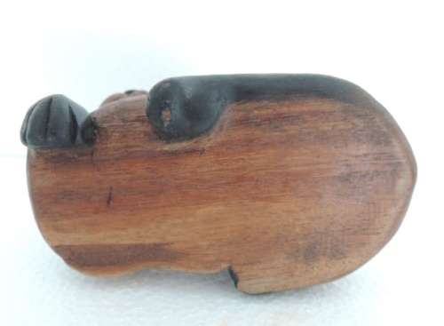 Wooden Cat - Shelf Sitter