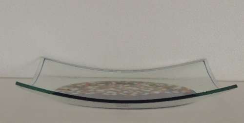Gorgeous Art Glass Platter by Barry and Josee Dibb