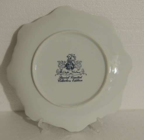 Delft Special Limited Collector`s Edition Plate - 27 cm