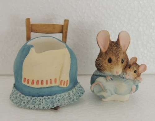 Beatrix Potter Trinket Box by BFA - Hunca Munca and Baby