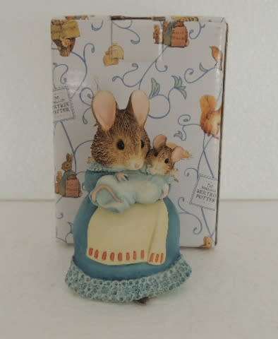 Beatrix Potter Trinket Box by BFA - Hunca Munca and Baby