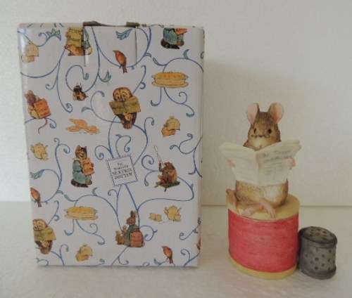 Beatrix Potter Border Trinket Box by BFA - The Tailor of Gloucester