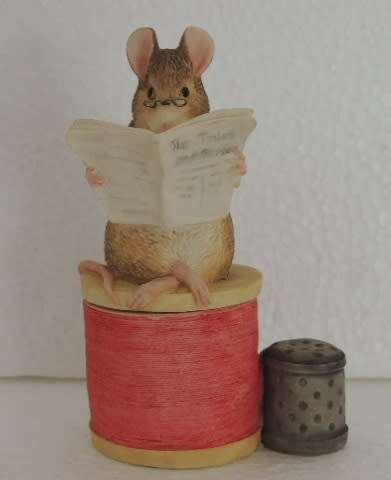 Beatrix Potter Border Trinket Box by BFA - The Tailor of Gloucester