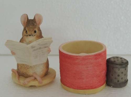 Beatrix Potter Border Trinket Box by BFA - The Tailor of Gloucester