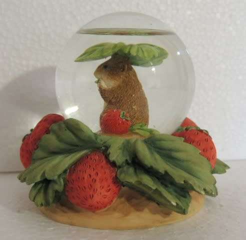 Beatrix Potter Mini Waterball by BFA - Timmy Willie and Strawberry