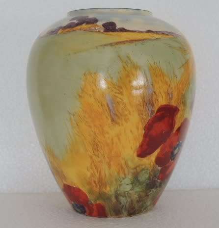 Royal Doulton `Poppies in a Cornfield` Vase