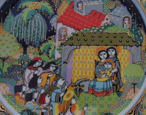 RESERVED FOR DAVID Rosenthal Plate Christmas 1983 - Silent Night