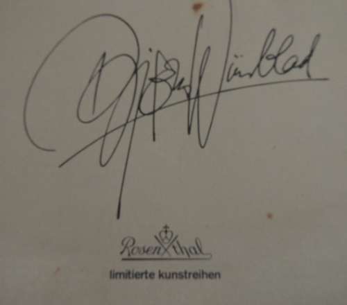 RESERVED FOR DAVID Rosenthal Plate Christmas 1983 - Silent Night