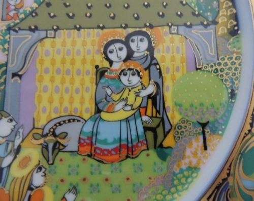 RESERVED FOR DAVID Rosenthal Plate Christmas 1983 - Silent Night