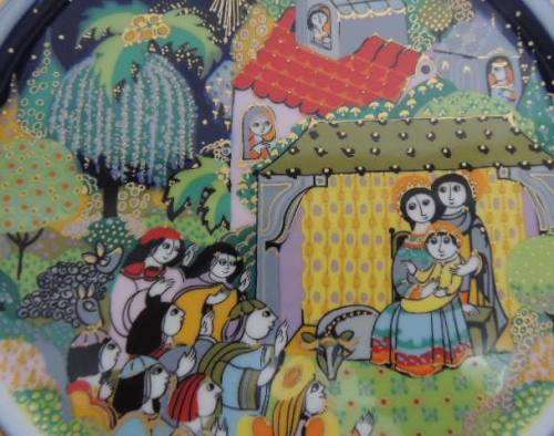 RESERVED FOR DAVID Rosenthal Plate Christmas 1983 - Silent Night