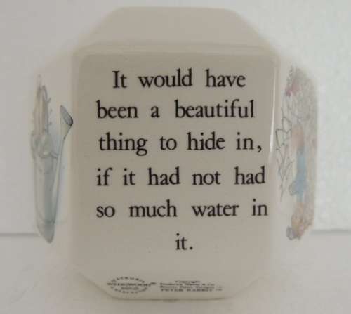 Beatrix Potter Peter Rabbit Money Box by Wedgwood