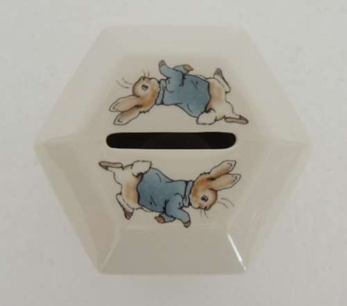 Beatrix Potter Peter Rabbit Money Box by Wedgwood