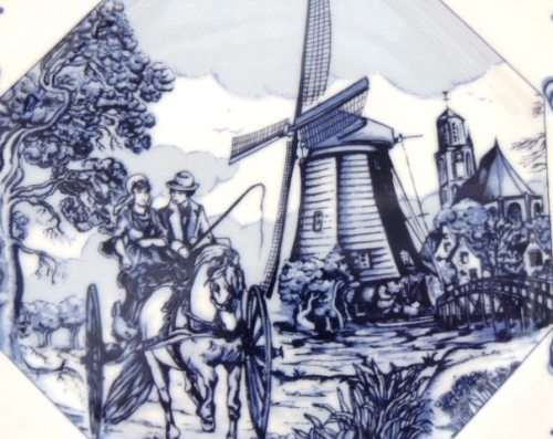 Delft Special Limited Collector`s Edition Plate - 25 cm