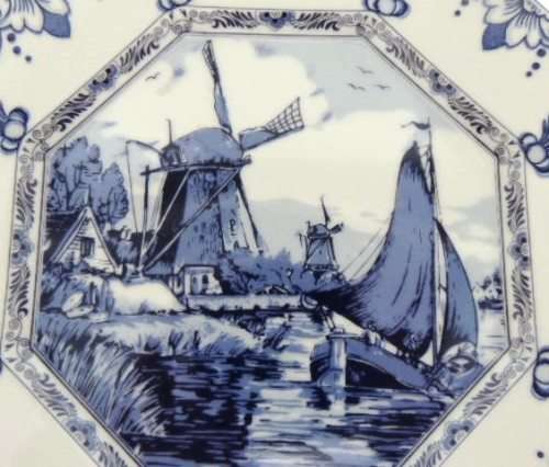 Delft Special Limited Collector`s Edition Plate - 25 cm
