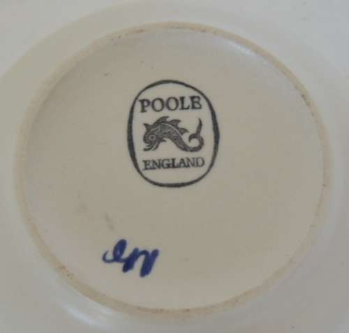 Poole Pottery Sugar Bowl (SUGAR SPOON INCLUDED)