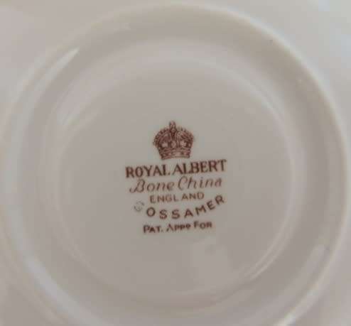 Royal Albert Gossamer Trio - Light Blue