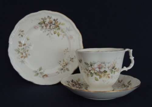 Royal Albert Trio - Haworth (only one left)