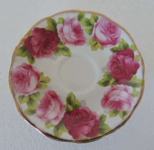 Royal Albert Coffee Duo - `Old English Rose`