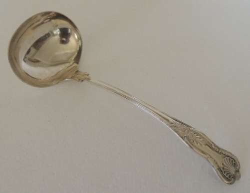 EPNS Kings Pattern Gravy Ladle