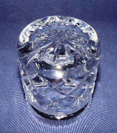 Cut Crystal Jam Pot